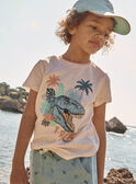 Camiseta con estampado de dinosaurio FLUREXAGE / 23E3PGQ1TMCA006