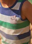 Camiseta sin mangas con estampado de rayas LAMIAGE / 24H3PGI2DEB000