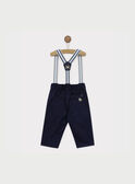 Pantalón azul marino RALEOPAUL / 19E1BGF1PAN070