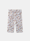 Pantalones acampanados con estampado floral MABILLIE / 25E1BF71PAN001