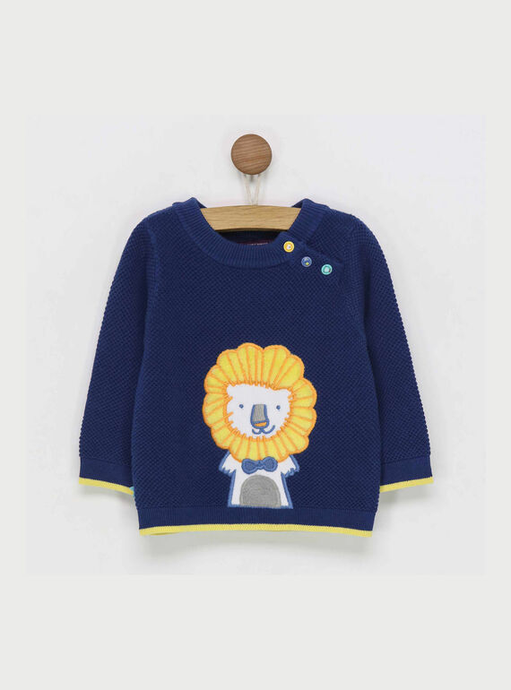 Jersey de color azul marino RAEDOU / 19E1BGC1PUL713