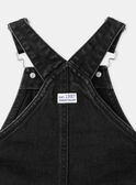 Pantalón con peto vaquero negro LAFLAVIEN / 24H1BGK1SALK003