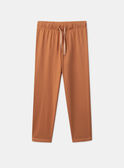 Pijama beige jaspeado LUIDINAGE / 24H5PG31PYJA011