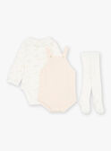 Body, pelele y leotardos rosa pastel GOLDA / 23H0CFL2ENS301