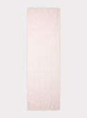 Fular de color rosa RUPAVETTE / 19E4PFF1FOU301