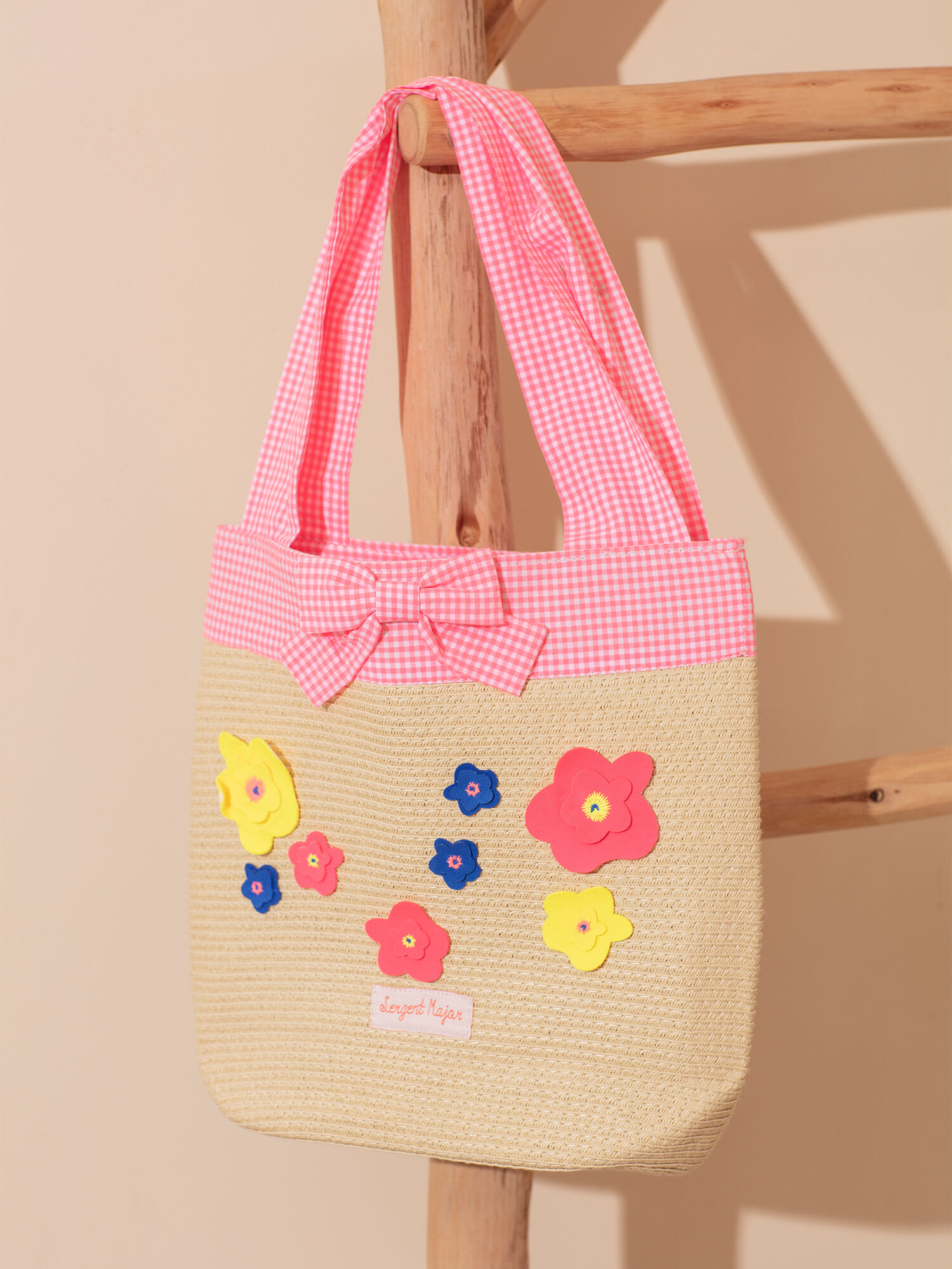 Bolso new arrivals rafia niña