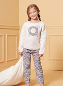 Pijama con flor de túbico LUIPAPETTE / 24H5PF31PYJH705