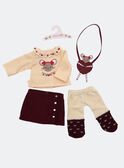 Traje de día para muñecas - ¡Un esquí de fondo, de fondo, de fondo! SMAFA0026SKI / 22J7GF22HPO099