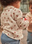 Camisa vainilla gasa de algodón con estampado de frutas GAAGATHE / 23H1BF71CHE114