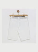 Bermudas de color blanco RYDIAGE / 19E3PGR2BER001