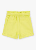 Pantalón corto amarillo LASHORETTE / 24H2PFI1SHO116
