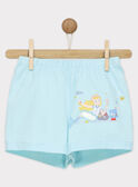 Pijama de color azul y blanco REJADETTE / 19E5PFJ2PYJ000