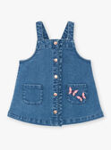 Vestido vaquero para bebé niña ZAFLORIANE / 21E1BFB1CHSP269