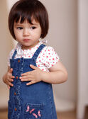 Vestido vaquero para bebé niña ZAFLORIANE / 21E1BFB1CHSP269