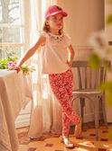 Leggings rosas de flores KLELEGETTE / 24E2PFO1LGD318