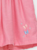 Falda de color rosa RUZEFETTE / 19E2PFF1JUP318