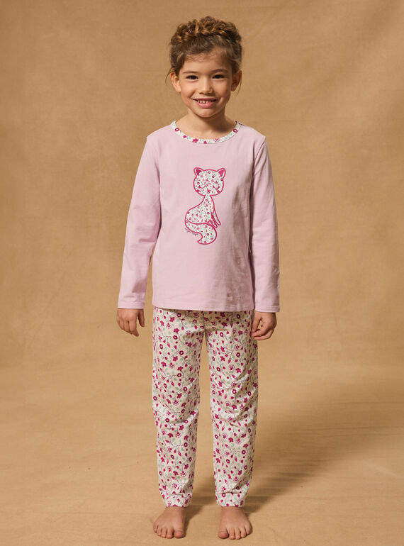 Pijama de punto de gato MUICOLETTE / 25E5PFE1PYJH700