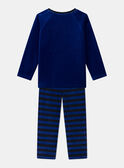 Pijama con dinosaurio de terciopelo MUIVELAGE / 25E5PGE6PYJC209