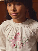Camiseta unicornio y flores LADISHETTE / 24H2PFQ1TML001
