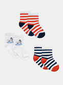 Conjunto de 3 calcetines de bebé niño KACESAR / 24E4BG42LC3001