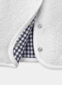 Rebeca de cuadros reversible sin mangas LAOLO / 24H1BGQ1CSM001