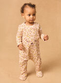 Pelele de muletón floral MEAMELIE / 25E5BFF3GRE413