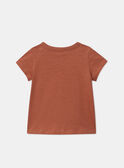 Camiseta ocre sabana KAMAX / 24E1BGE1TEEF519