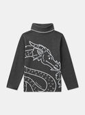 Jersey Interior Gris Dragón LADRAGE / 24H3PGQ1SPLJ922