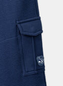 Pantalón azul cómodo LEJOGAGE / 24H3PGJ1CFPC230
