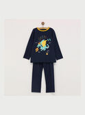 Pijama de color azul noche RIVOUAGE 3 / 19E5PG53PYT713