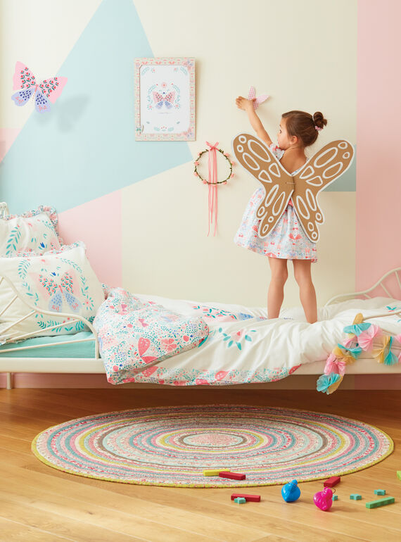 Sábana / juego de cama de color blanco ROFLEURTR / 19EZENX1PLR001