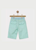 Bermudas de color verde agua RAUCAGE5 / 19E3PGL5BER203