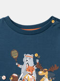 Pijama de forro polar cepillado Animaux de la forêt LUISPOAGE / 24H5PG36PYJ714