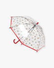 Paraguas transparente con estampado floral DIPLUETTE / 22H4PFE1PUI961
