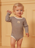 Body de canalé con rayas LAFREDO / 24H1BGK1BOD815