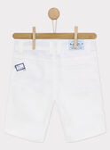 Bermudas de color crudo RIBRIAGEX / 19E3PGF2BER001