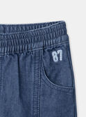 Pantalón vaquero azul con recortes LADORIAN / 24H1BGJ1JEAP274
