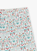 Short vaquero con estampado floral para niña CUISHOETTE / 22E2PFJ1SHO632