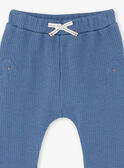 Pantalón de color azul genciana para bebé niño ZAEDDY / 21E1BGB1PANC230