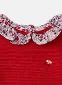 Vestido de dos materiales LAPOMME / 24H1BFR3ROBF505