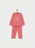 Pijama de color rojo REJINETTEX / 19E5PF77PYJ404