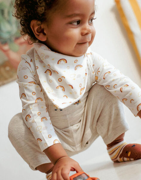 Body Et Foulard A Imprime Ciel Bebe Garcon Achat En Ligne Body Sergentmajor