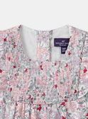Vestido de flores con frunces LANOEMIE / 24H1BFQ1CHS001