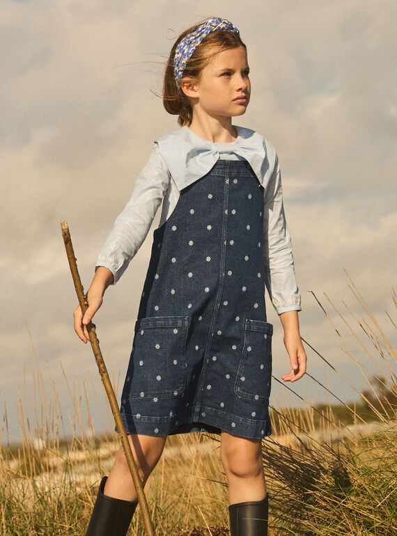Vestido pichi de flores MESUBLETTE / 25E2PF81CHSK005