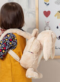 Mochila de conejo beige BAERIKA / 21H4BF51BESA011