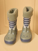 Light green RAIN BOOTS LUACHAGE / 24F10PG22D0C602
