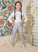 Off white LEGGINGS (bottom) LARELETTE / 24H2PFS1LGA002