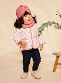 Abrigo con capucha acolchado con estampado floral. FIMARIE / 23E1BF51VESD319