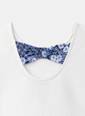 Camiseta de color crudo con motivos de mariposas LEPAPYETTE / 24H2PFJ1TMC001