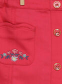 Falda de color rosa RADABETTE / 19E2PF61JUPD301